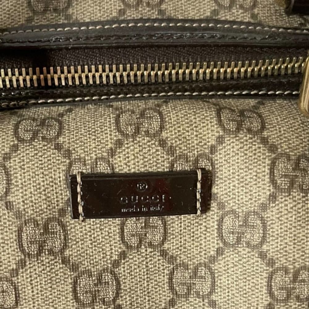 Gucci Boston Joy Bag Handbag Monogram GG Medium Supreme - Picture 4 of 12
